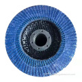 Flap Disc 125mm Ceramic Curved Flap Disc for corner place grinding Manufactory